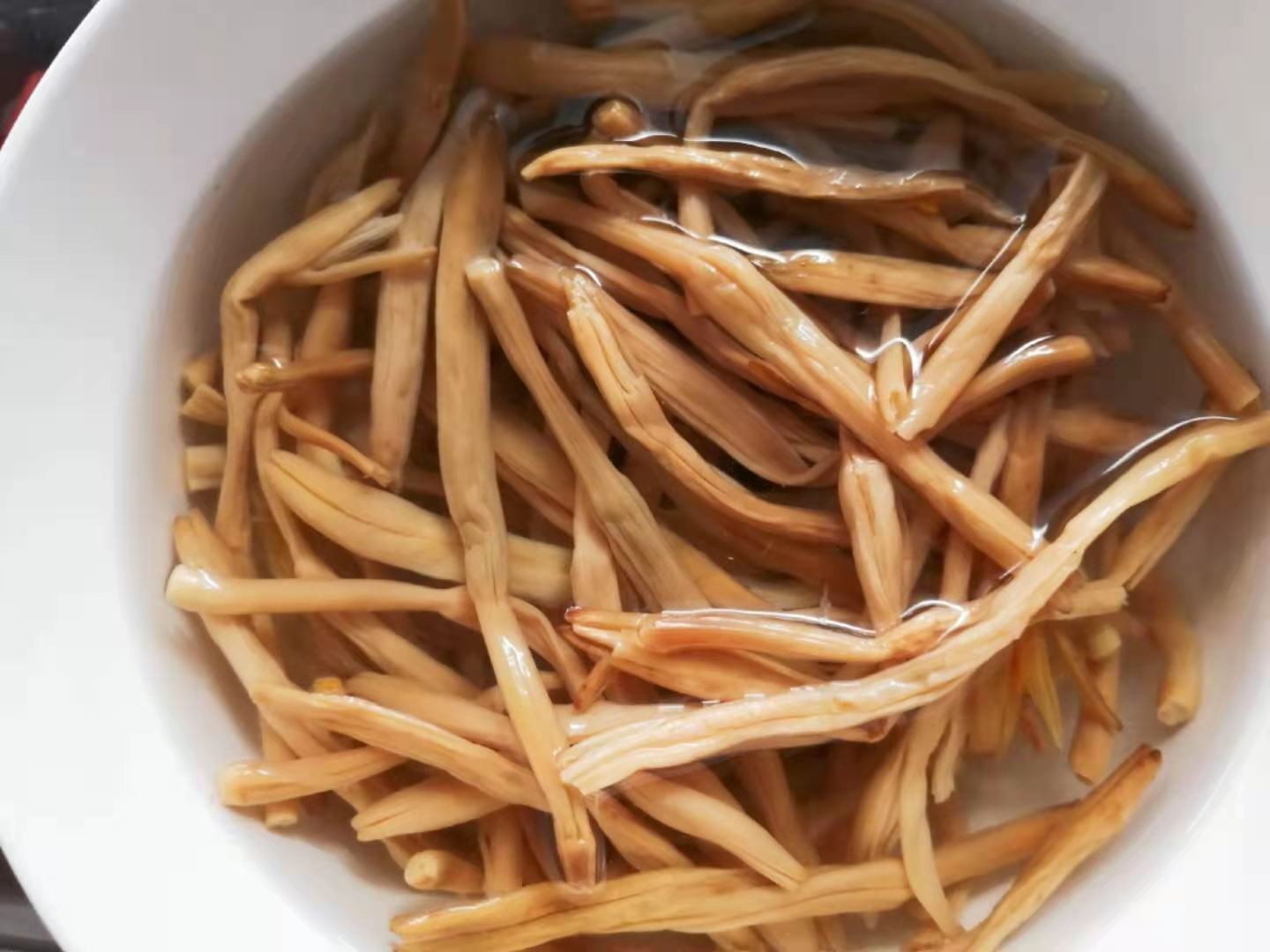 黄花菜干货凉拌素食材500g无硫无添加农家土 特产金针菇直条菜煲汤 